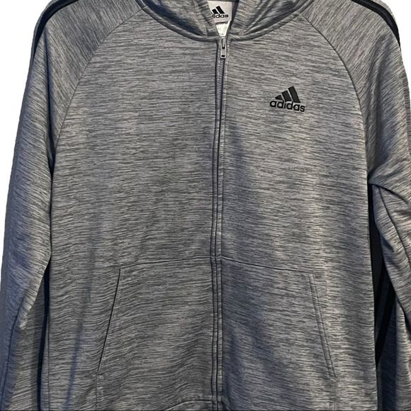 ADIDAS YOUTH Large Indicator Zip Hoodie - Picture 9 of 10